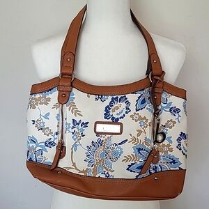 Born Concepts B.O.C. vinyl floral purse